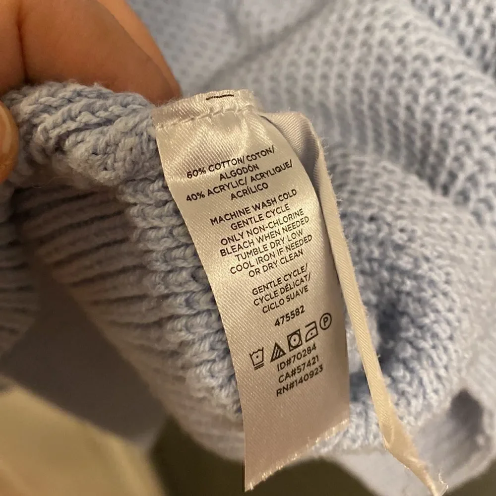 Blue Loft Sweater Size Small - Picture 5 of 5